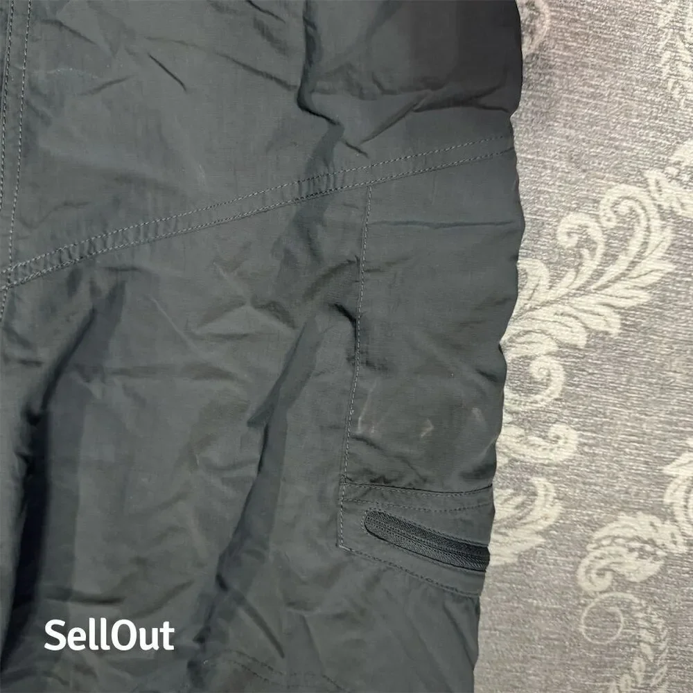 Columbia Men's Cargo Pants 36x30 Gray Omni-Shade Sun Protection